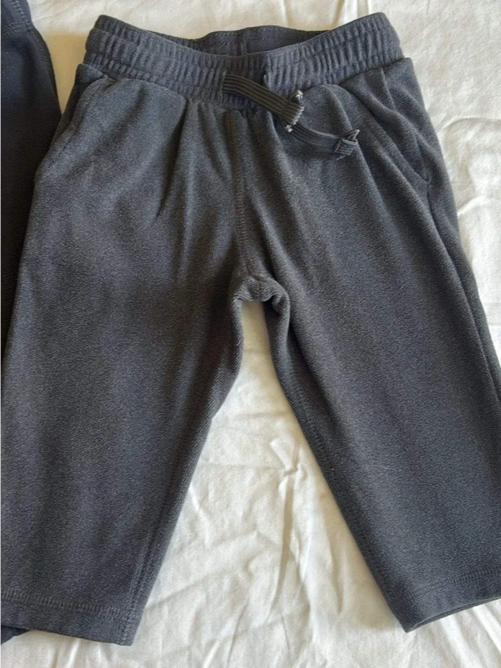 Carter's Blue and Gray bodysuit and sweatpants bundle
